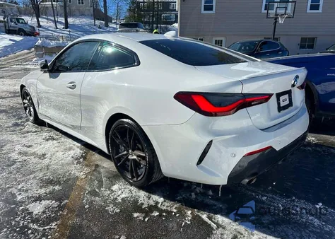 2022 BMW 430I z USA, uszkodzony, nr VIN WBA53AP01NCJ20644